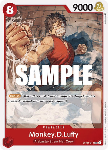 Monkey.D.Luffy (014) (OP04-014) (OP04)