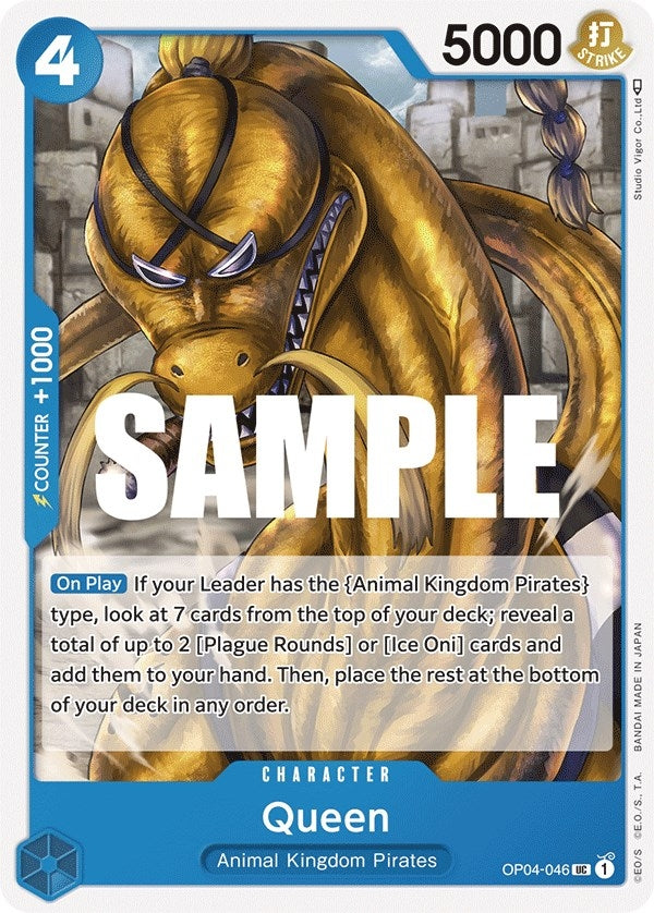 Image for Queen (046) (OP04-046) - One Piece Card Game