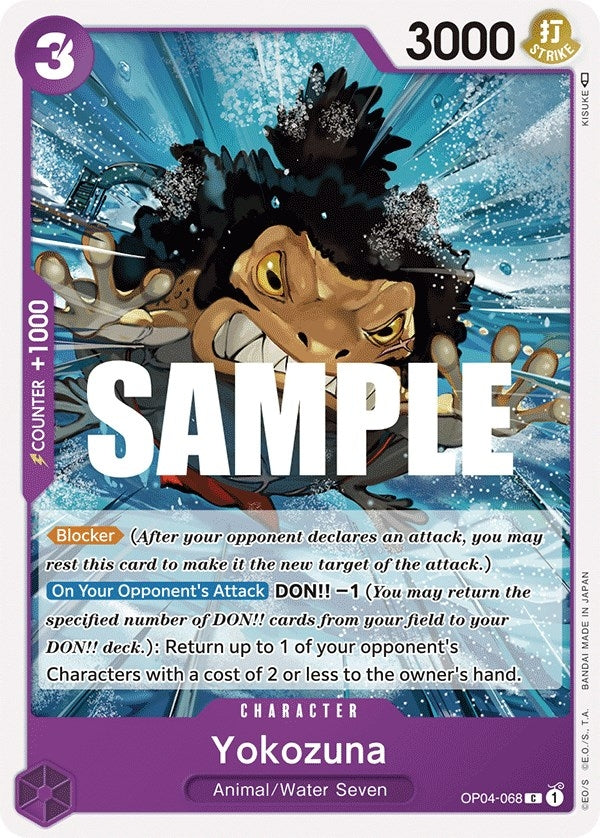 Image for Yokozuna (OP04-068) - One Piece Card Game