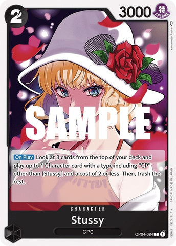 Image for Stussy (OP04-084) - One Piece Card Game