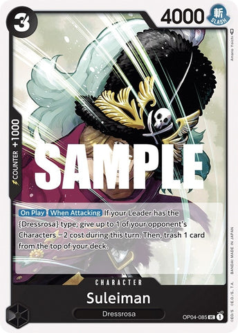 Image for Suleiman (OP04-085) - One Piece Card Game