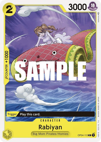 Image for Rabiyan (OP04-113) - One Piece Card Game