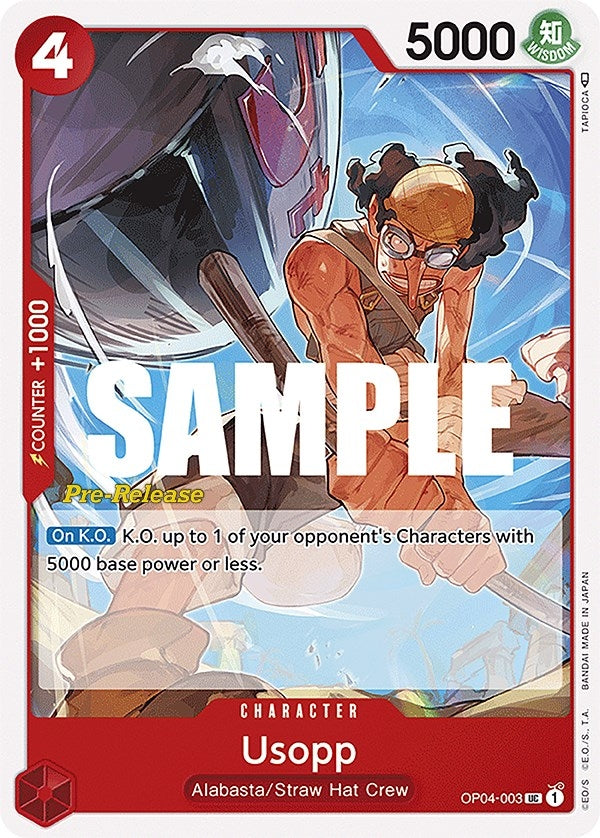 Image for Usopp (OP04-003) - One Piece Card Game