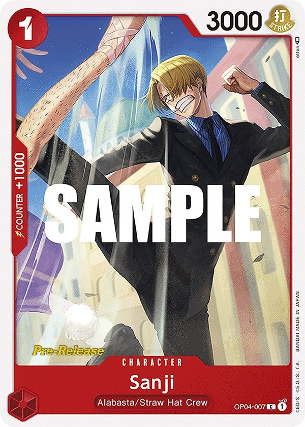 Image for Sanji (007) (OP04-007) - One Piece Card Game