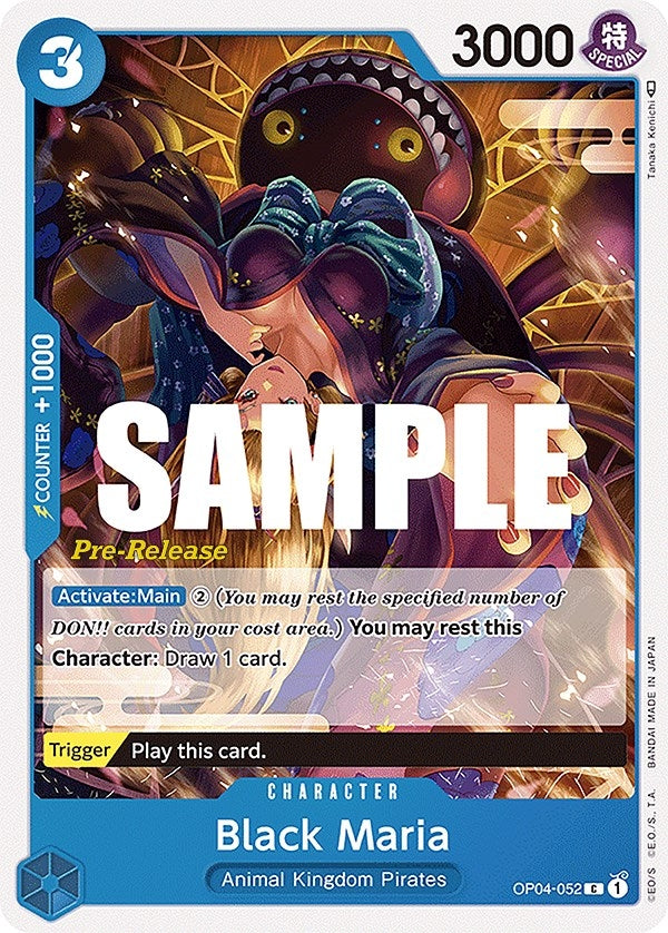 Black Maria (OP04-052) (OP04 PRE)