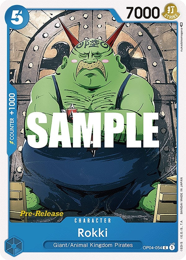Image for Rokki (OP04-054) - One Piece Card Game