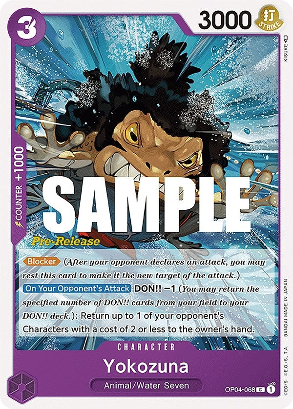 Image for Yokozuna (OP04-068) - One Piece Card Game