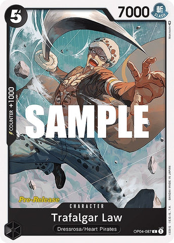 Image for Trafalgar Law (OP04-087) - One Piece Card Game