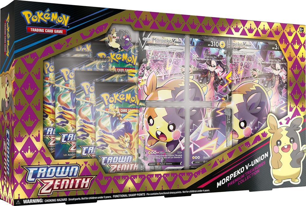 Image for Morpeko V-UNION Premium Treasures Collection [Crown Zenith]