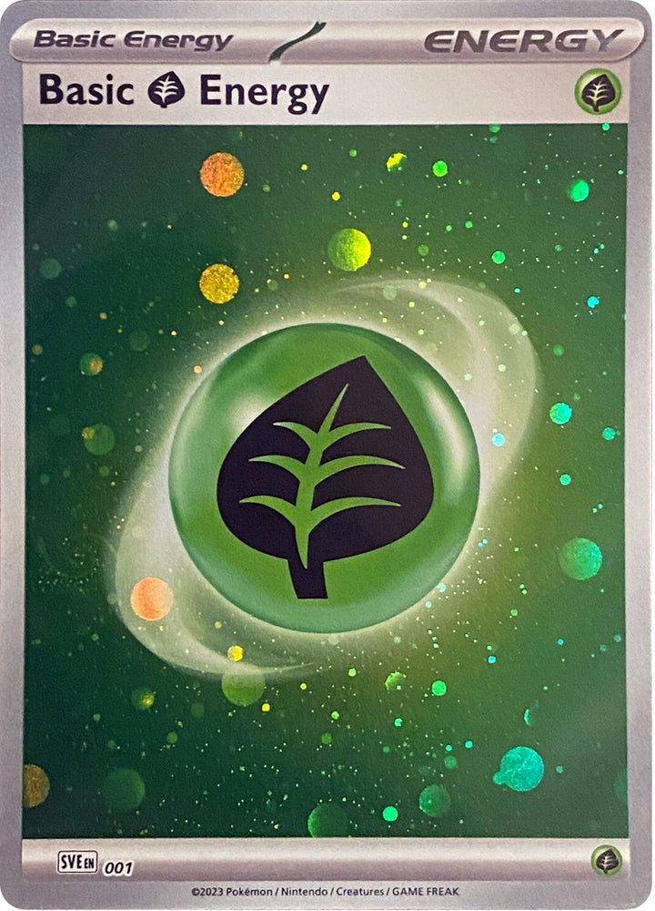 Image for Basic Grass Energy (Cosmos Holo) (001) (SV1)