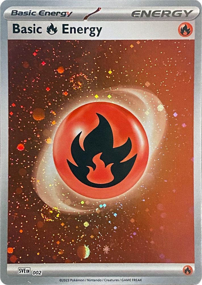 Image for Basic Fire Energy (Cosmos Holo) (002) (SV1)