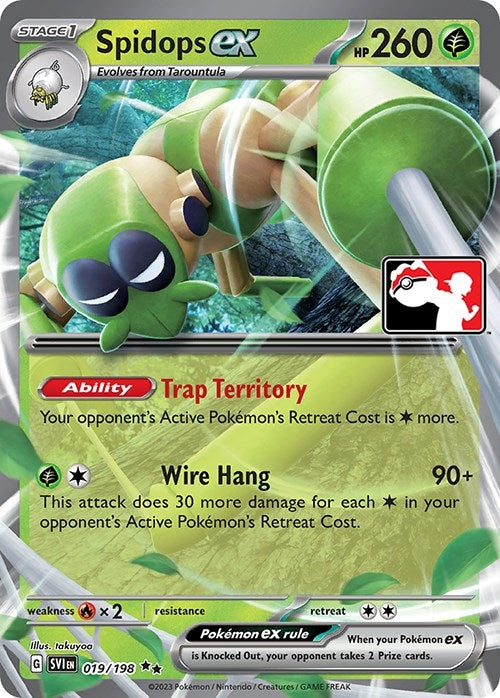 Image for Spidops ex (019/198) [Prize Pack Series Cards]