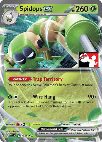 Image for Spidops ex (019/198) - Pokemon