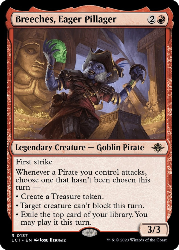 Image for Breeches, Eager Pillager (137) [The Lost Caverns of Ixalan]