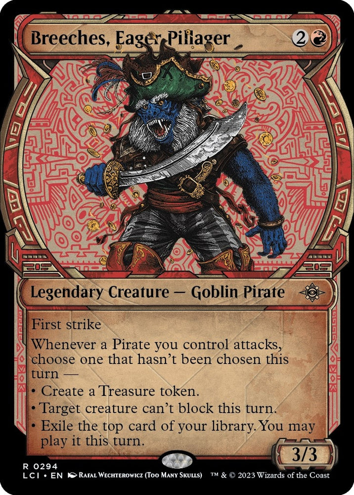 Image for Breeches, Eager Pillager (Showcase) (294) [The Lost Caverns of Ixalan]