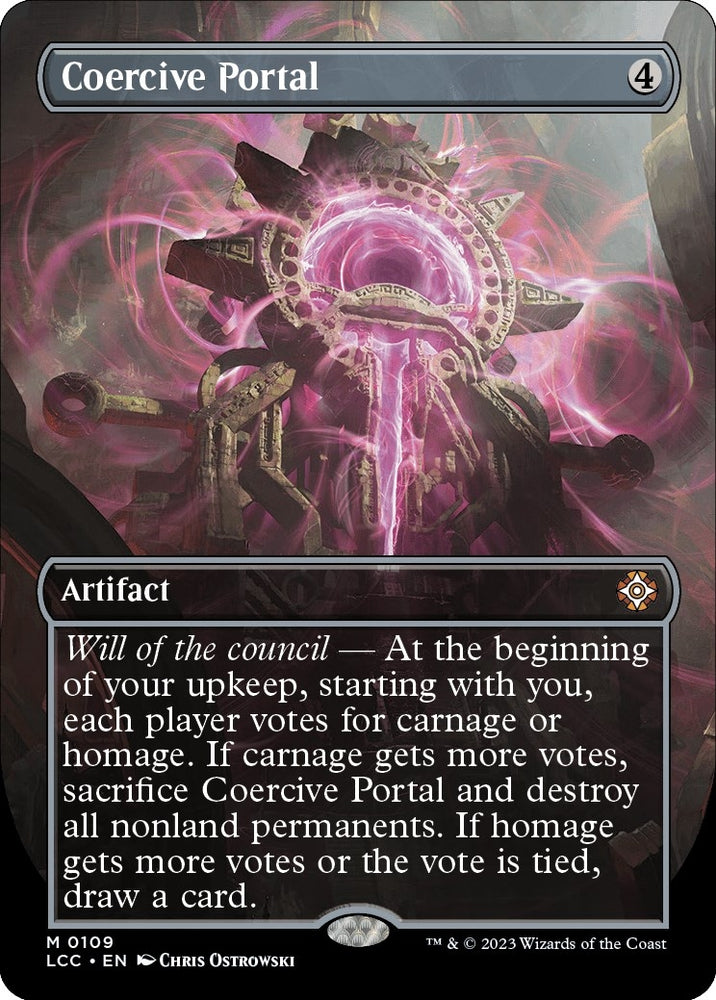 Image for Coercive Portal (Borderless) (109) [Commander: The Lost Caverns of Ixalan]