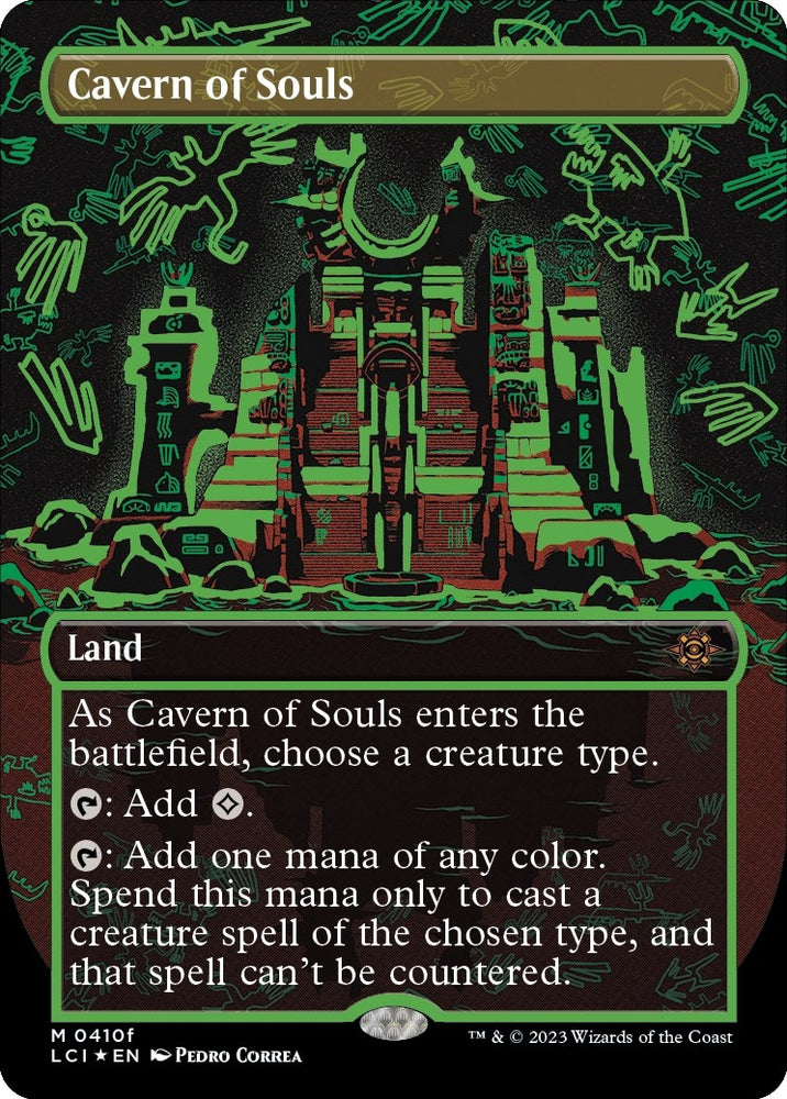 Image for Cavern of Souls (0410f) (Borderless) (410f) [The Lost Caverns of Ixalan]