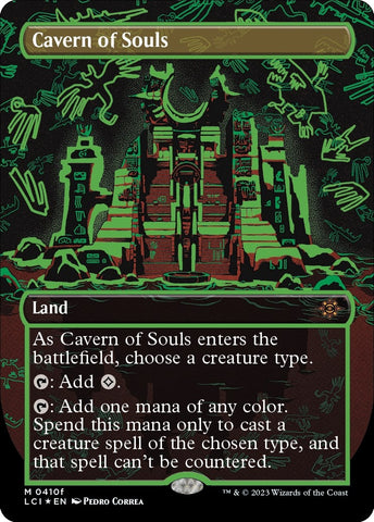 Image for Cavern of Souls (0410f) (Borderless) (410f) [The Lost Caverns of Ixalan]