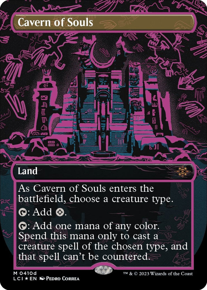 Image for Cavern of Souls (0410d) (Borderless) (410d) [The Lost Caverns of Ixalan]