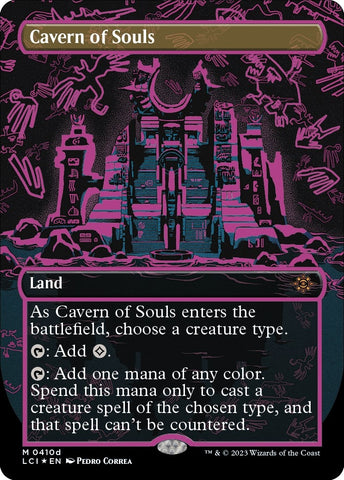 Image for Cavern of Souls (0410d) (Borderless) (410d) [The Lost Caverns of Ixalan]