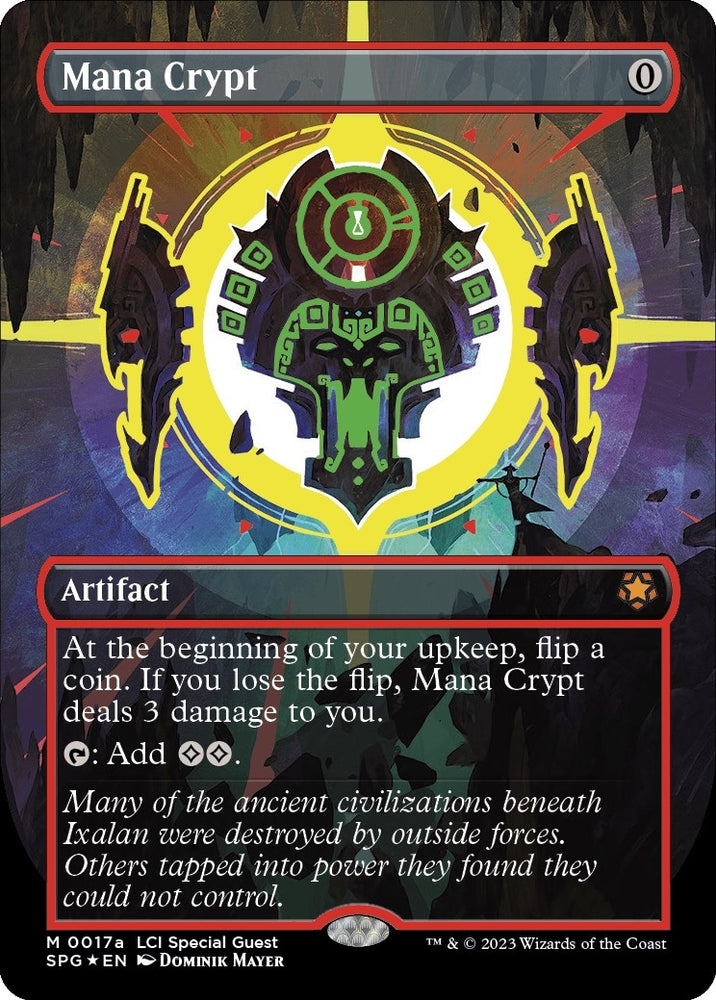 Image for Mana Crypt (0017a) (Borderless) (17a) [Special Guests]