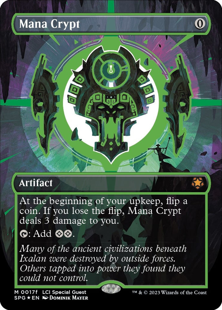 Image for Mana Crypt (0017f) (Borderless) (17f) [Special Guests]
