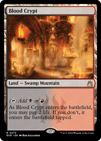 Image for Blood Crypt (273) [Ravnica Remastered]