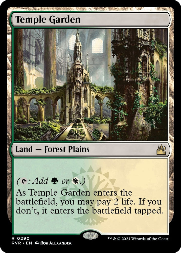 Image for Temple Garden (290) [Ravnica Remastered]