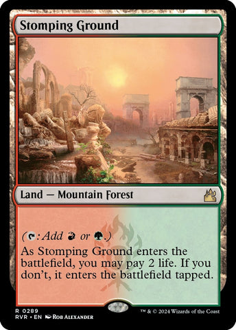 Image for Stomping Ground (289) [Ravnica Remastered]