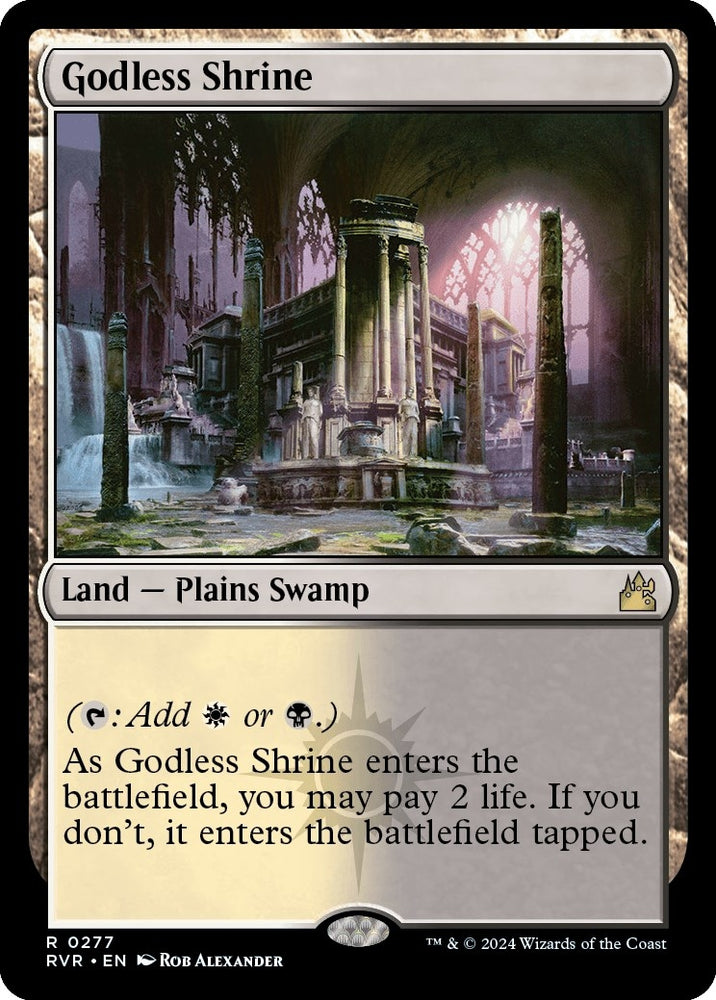 Image for Godless Shrine (277) [Ravnica Remastered]