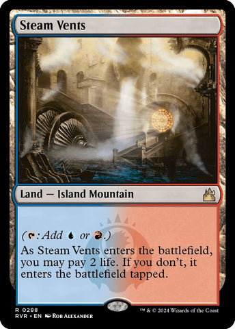 Image for Steam Vents (288) [Ravnica Remastered]