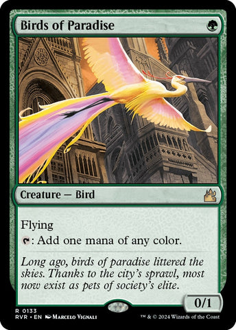 Image for Birds of Paradise (133) [Ravnica Remastered]