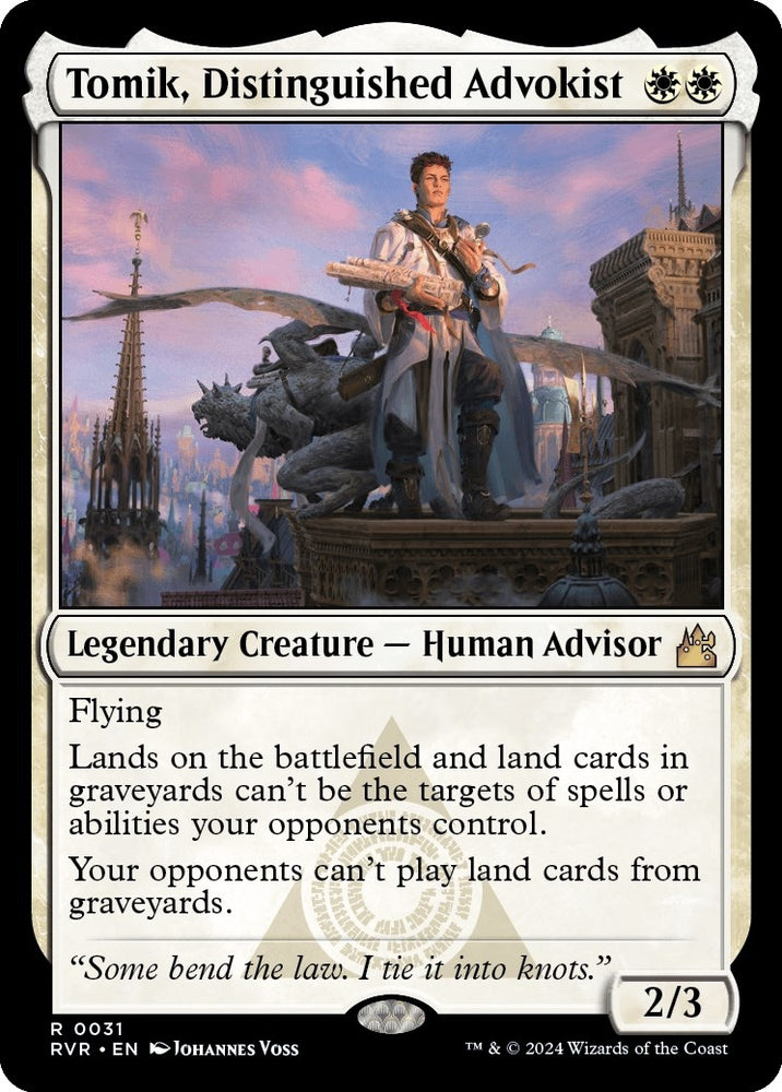 Image for Tomik, Distinguished Advokist (31) - Magic: The Gathering
