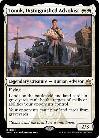 Image for Tomik, Distinguished Advokist (31) - Magic: The Gathering