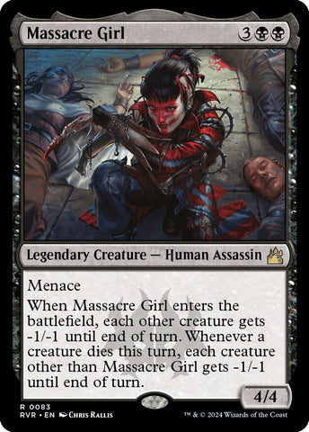 Image for Massacre Girl (83) [Ravnica Remastered]