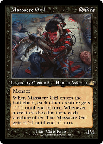 Image for Massacre Girl (Retro Frame) (328) [Ravnica Remastered]
