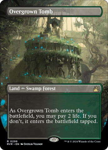 Image for Overgrown Tomb (Borderless) (296) [Ravnica Remastered]