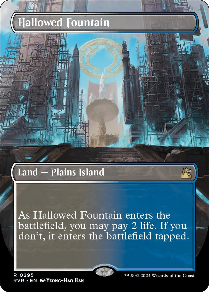 Image for Hallowed Fountain (Borderless) (295) [Ravnica Remastered]