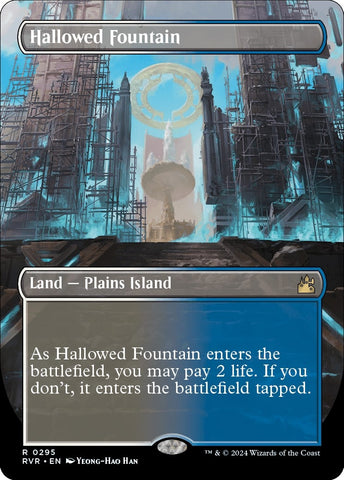 Image for Hallowed Fountain (Borderless) (295) [Ravnica Remastered]