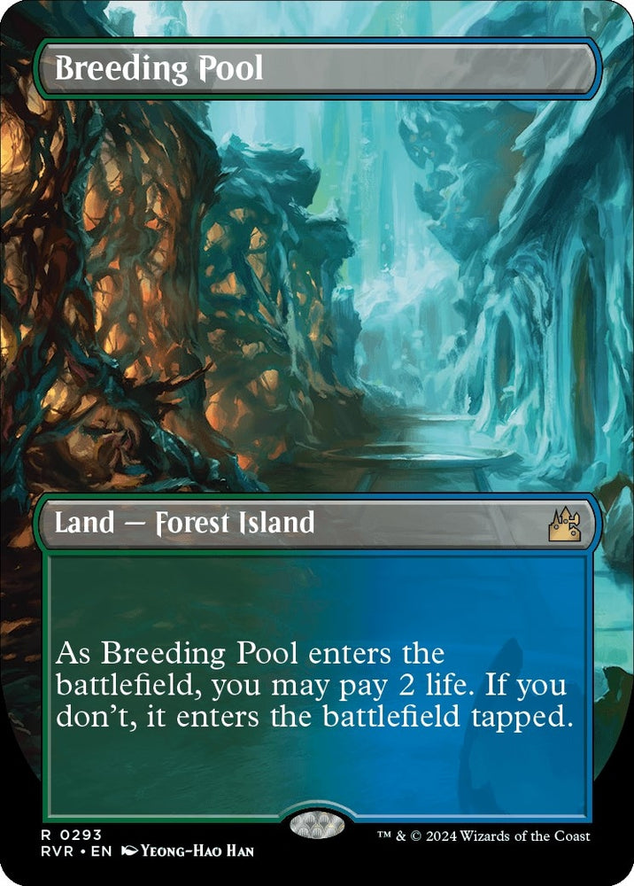 Image for Breeding Pool (Borderless) (293) [Ravnica Remastered]