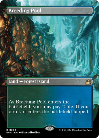 Image for Breeding Pool (Borderless) (293) [Ravnica Remastered]