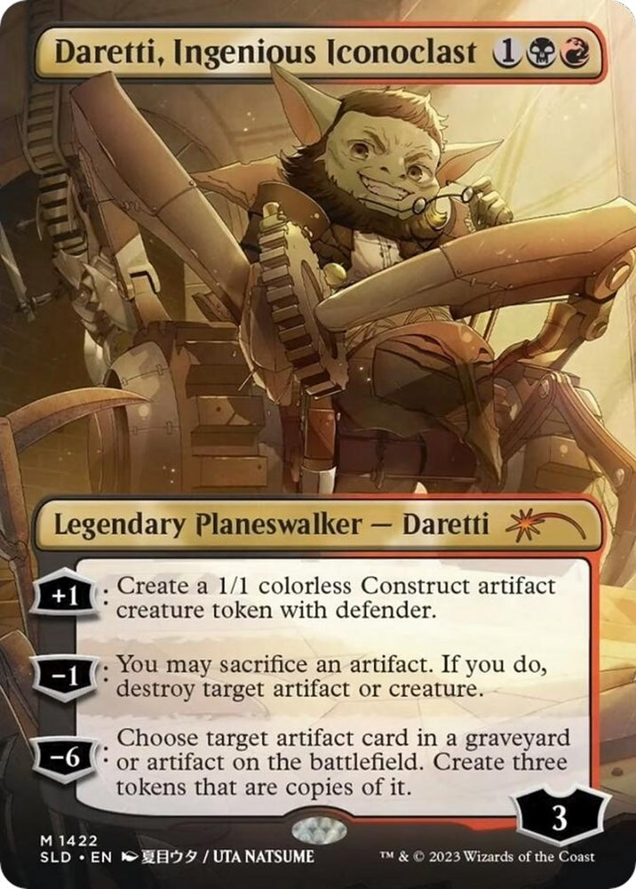 Image for Daretti, Ingenious Iconoclast (Rainbow Foil) (1422) [Secret Lair Drop Series]