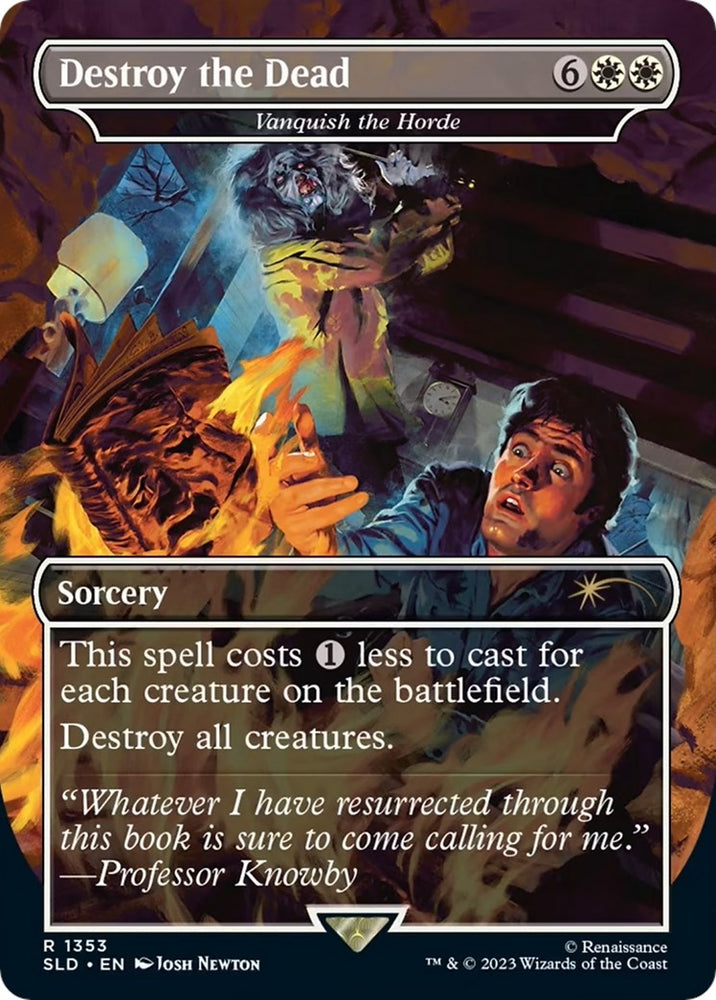 Image for Destroy the Dead - Vanquish the Horde (1353) [Secret Lair Drop Series]