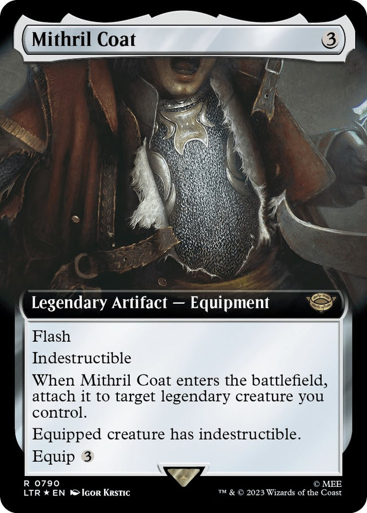 Image for Mithril Coat (Extended Art) (Surge Foil) (790) [Universes Beyond: The Lord of the Rings: Tales of Middle-earth]