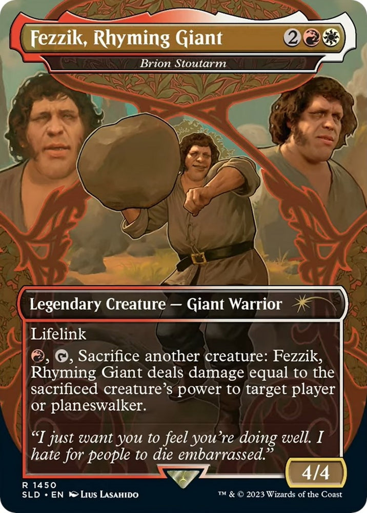 Image for Fezzik, Rhyming Giant - Brion Stoutarm (1450) [Secret Lair Drop Series]