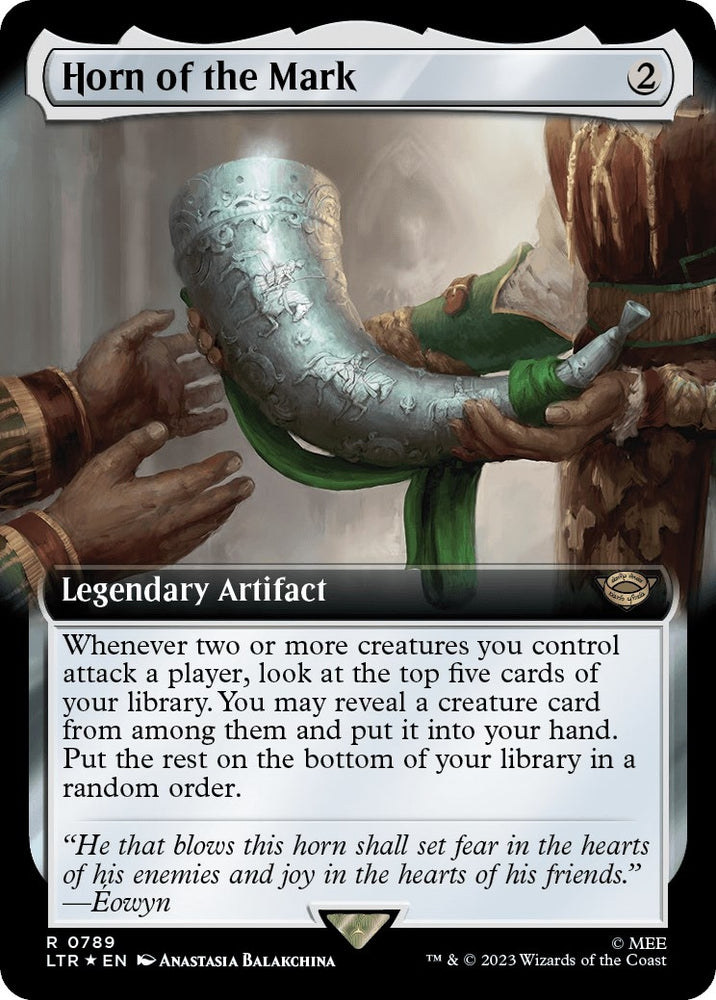 Image for Horn of the Mark (Extended Art) (Surge Foil) (789) [Universes Beyond: The Lord of the Rings: Tales of Middle-earth]