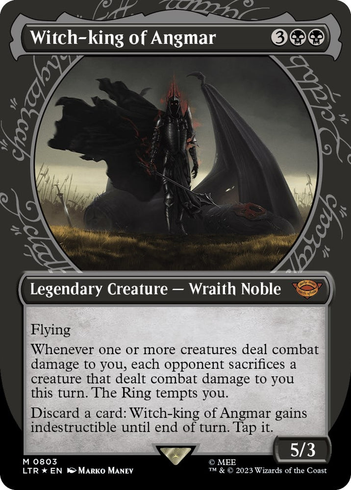 Image for Witch-king of Angmar (Showcase) (Surge Foil) (803) [Universes Beyond: The Lord of the Rings: Tales of Middle-earth]