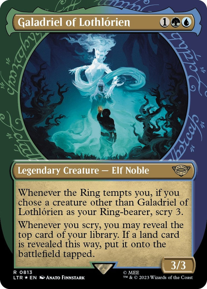 Image for Galadriel of Lothlorien (Showcase) (Surge Foil) (813) [Universes Beyond: The Lord of the Rings: Tales of Middle-earth]