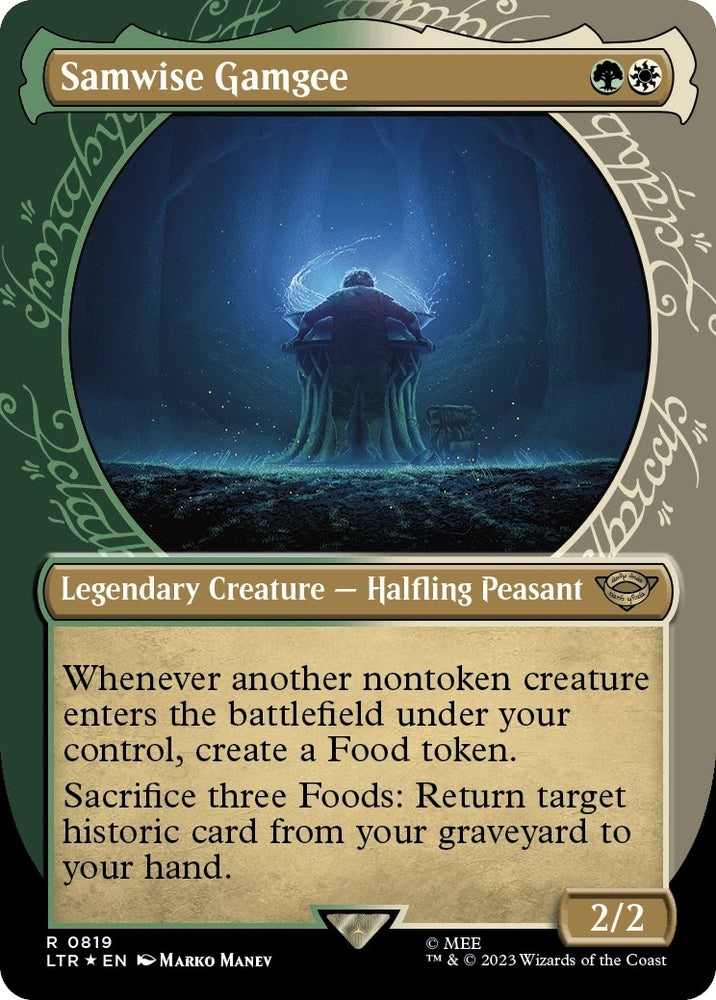 Image for Samwise Gamgee (Showcase) (Surge Foil) (819) [Universes Beyond: The Lord of the Rings: Tales of Middle-earth]