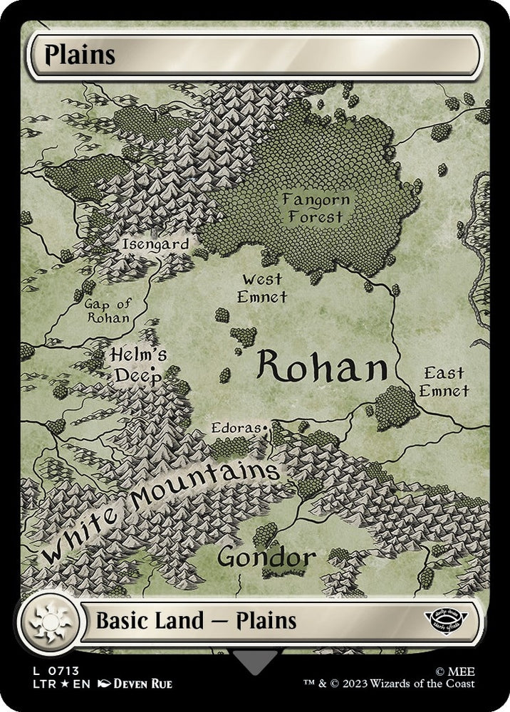 Image for Plains (0713) (Surge Foil) (713) [Universes Beyond: The Lord of the Rings: Tales of Middle-earth]